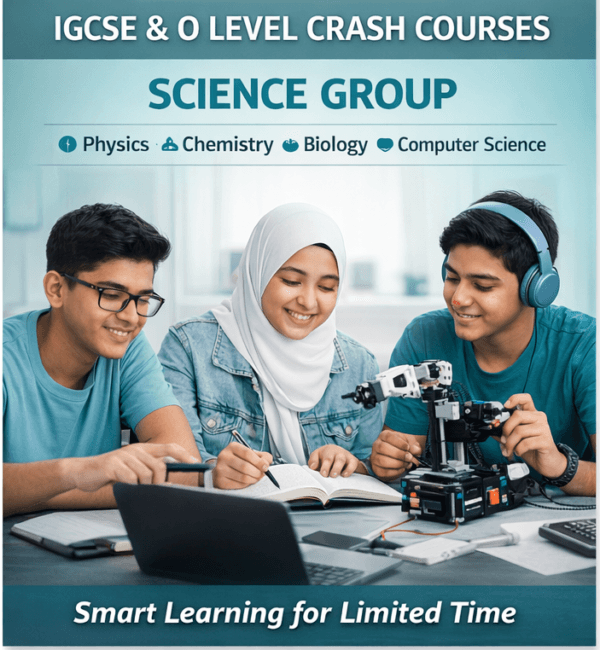 Online IGCSE & O Level Crash Courses | Science & Commerce